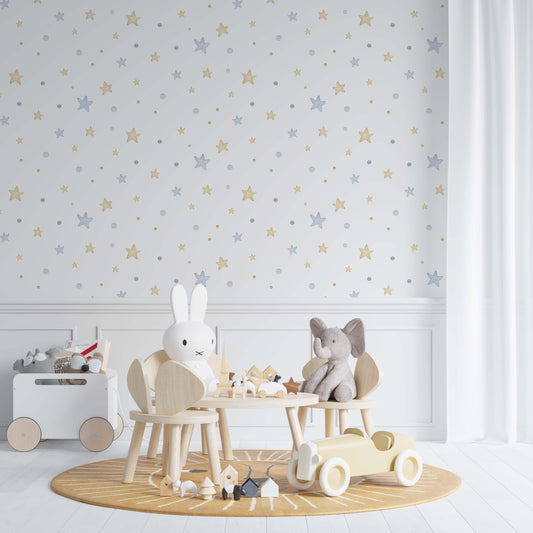Watercolor Stars and Dots | Kitchen + Metal