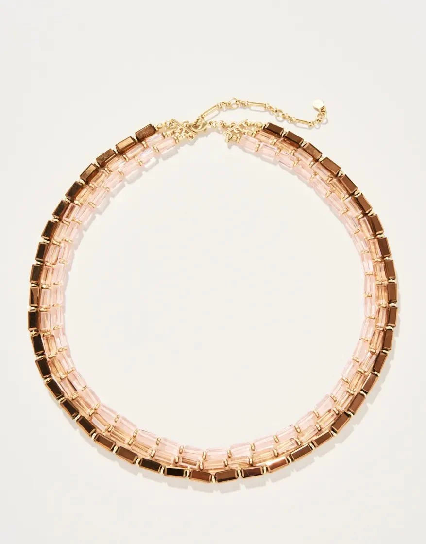 Rene Necklace 17" Bronze