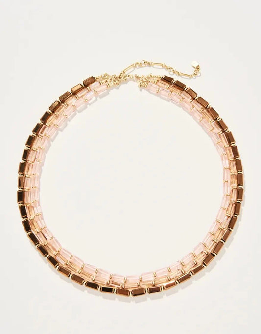 Rene Necklace 17" Bronze