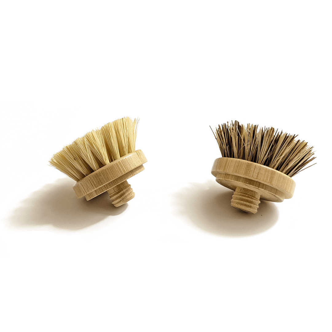 Replacement Screw on  Heads For Modular Bamboo Brushes