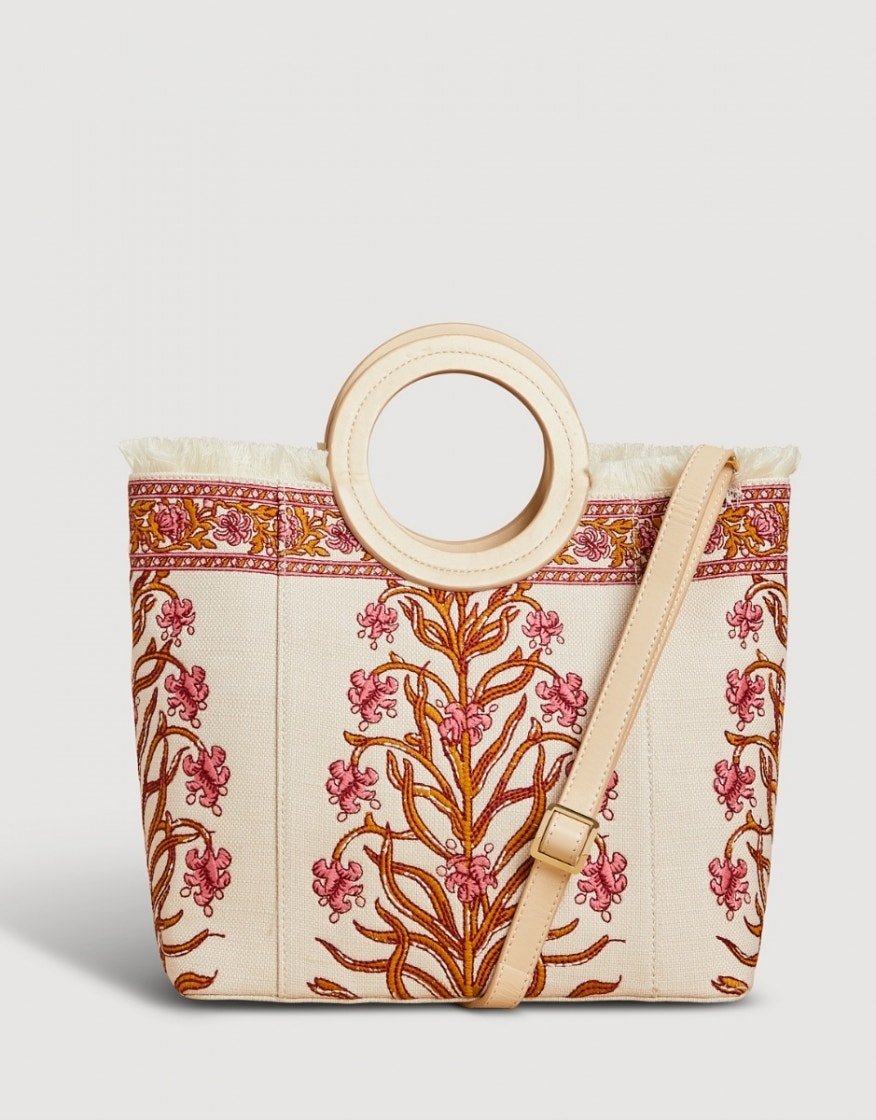 Resort Tote - Pepper Hall Woodblock