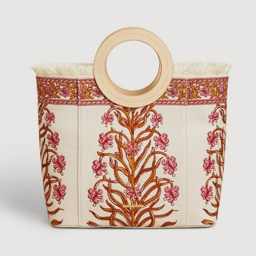 Resort Tote - Pepper Hall Woodblock