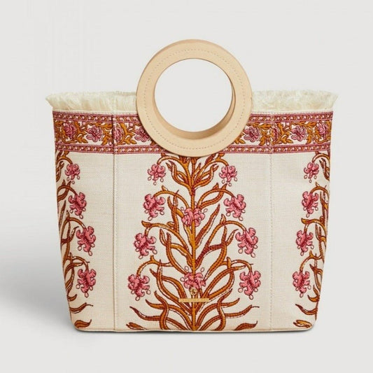 Resort Tote - Pepper Hall Woodblock