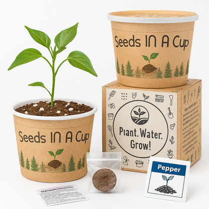 English Ivy Vine | Seed Starter Grow Kit | Seeds In A Cup®