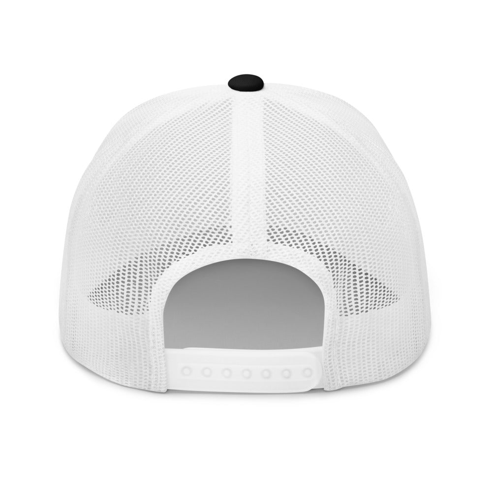 Curve Logo Trucker Cap - Black Logo