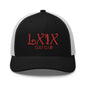 Curve Logo Trucker Cap - Red Logo