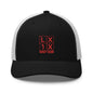 Four Box Logo Trucker Cap - Red Logo