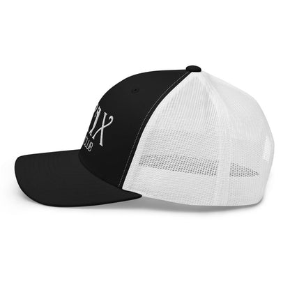Curve Logo Trucker Cap - White Logo