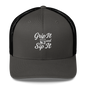 Grip It and Sip It Trucker Hat – Classic Golf Style with a Twist