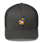 Birdie Juice Golf Hat – Trucker Cap for Golfers (Silver/Charcoal/Green)