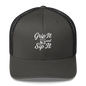 Grip It and Sip It Trucker Hat – Classic Golf Style with a Twist