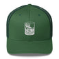 Whiskey Glass Trucker Cap
