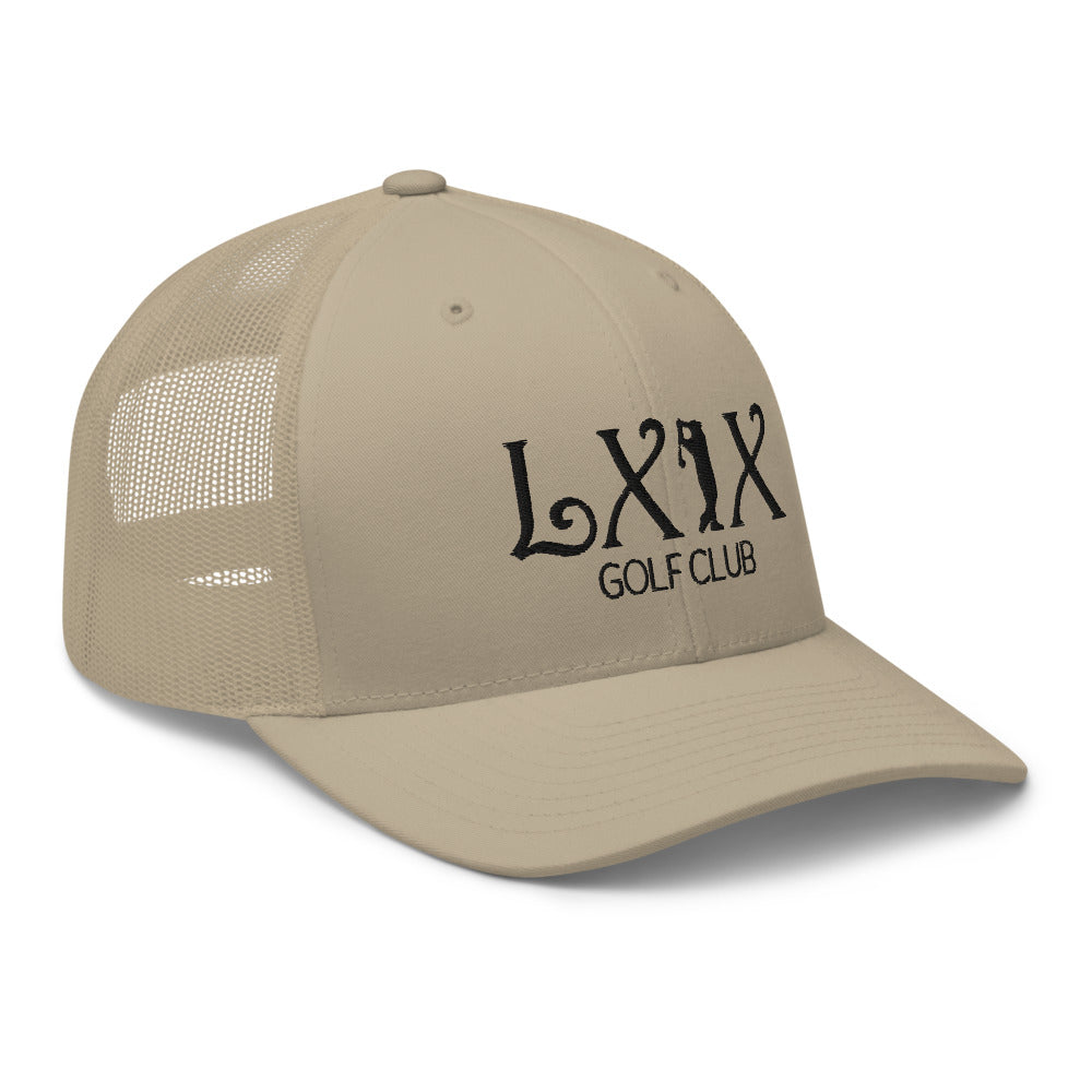 Curve Logo Trucker Cap - Black Logo