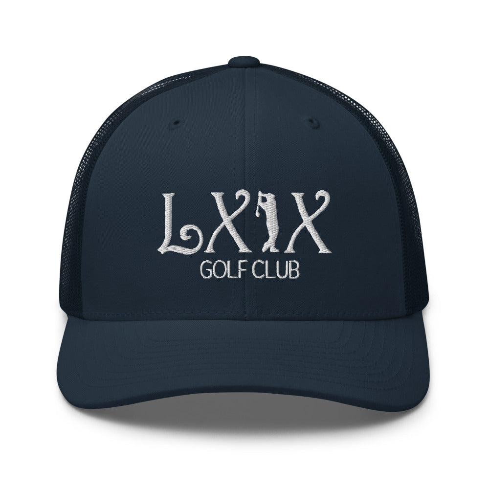 Curve Logo Trucker Cap - White Logo