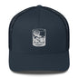 Whiskey Glass Trucker Cap