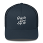 Grip It and Sip It Trucker Hat – Classic Golf Style with a Twist