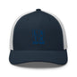 Four Box Logo Trucker Cap - Blue Logo