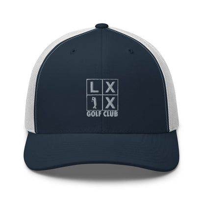Four Box Logo Trucker Cap - Gray Logo