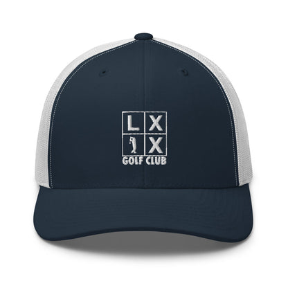 Four Box Logo Trucker Cap - White Logo
