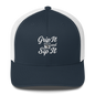 Grip It and Sip It Trucker Hat – Classic Golf Style with a Twist