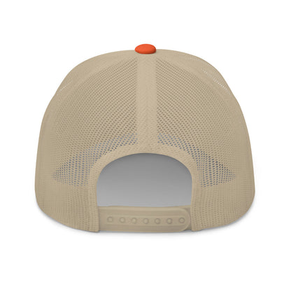 Curve Logo Trucker Cap - Blue Logo