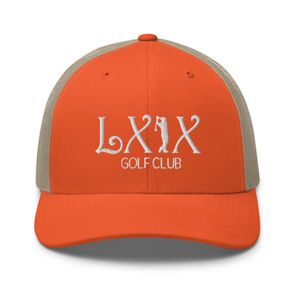 Curve Logo Trucker Cap - White Logo