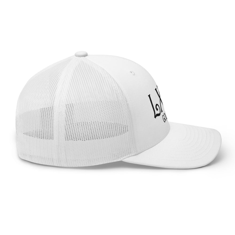 Curve Logo Trucker Cap - Black Logo