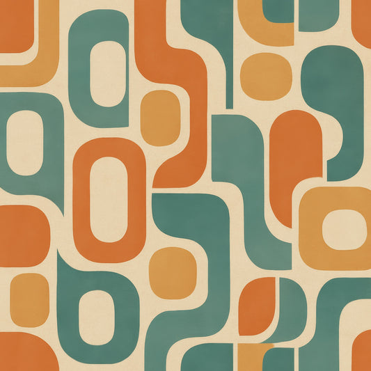 Retro Revival Wallpaper