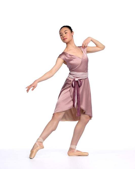 Reversible Silk Wrap Dress