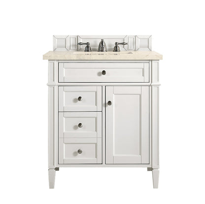 Brittany 30" Single Vanity in Bright White