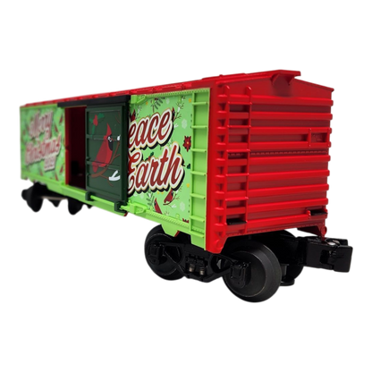 Christmas Box Car - O-27 Gauge