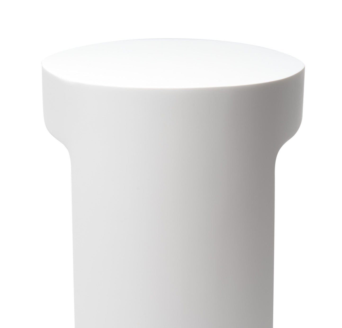 ALFI brand  ABST66 White Matte Solid Surface Resin Bathroom / Shower Stool