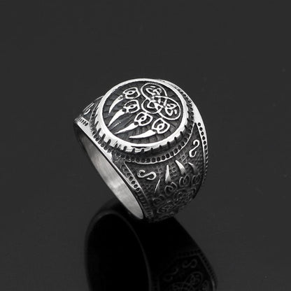 Vikings Bear Paw Stainless Steel Ring