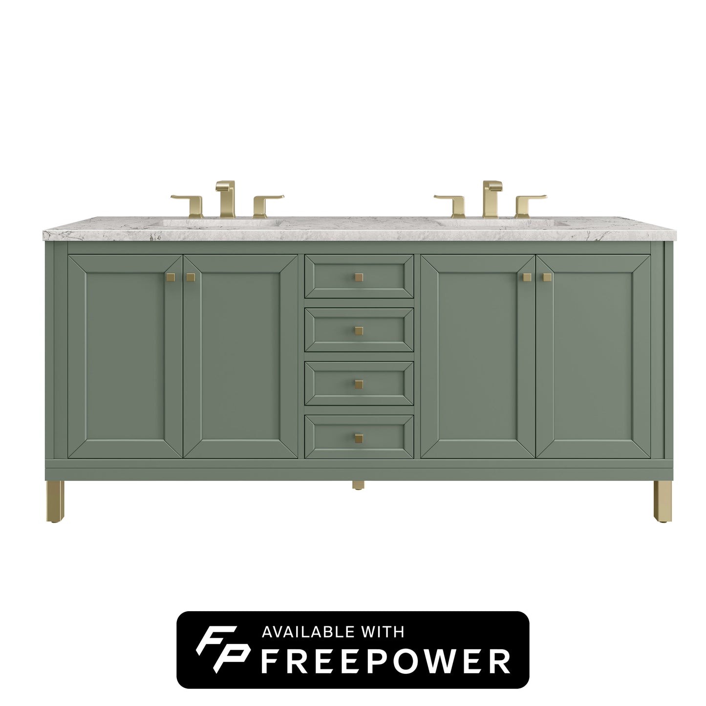 Chicago 72" Double Vanity