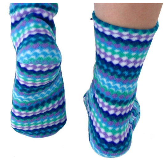 Kids' Fleece Socks - Ripple