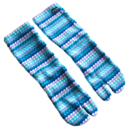 Polar Feet Fleece Tabi Socks - Ripple