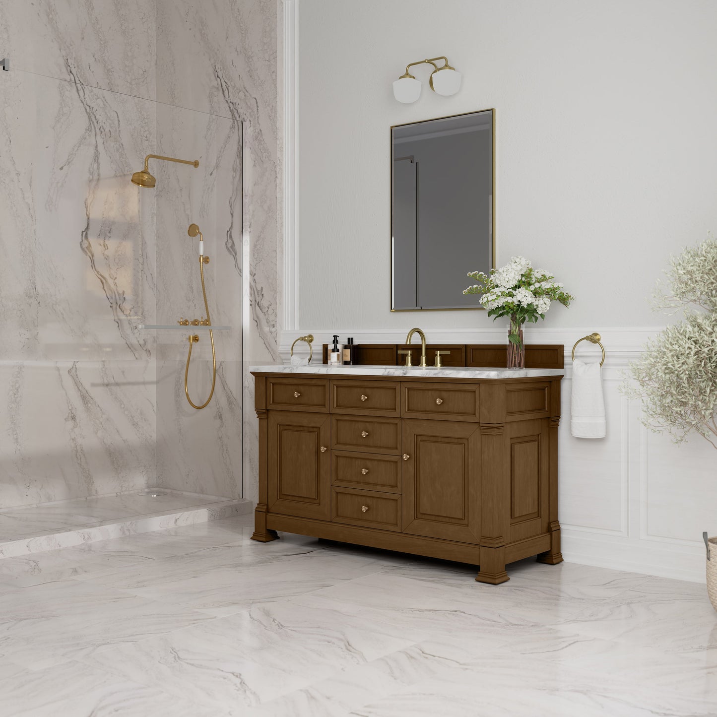 Brookfield 60" Single Vanity