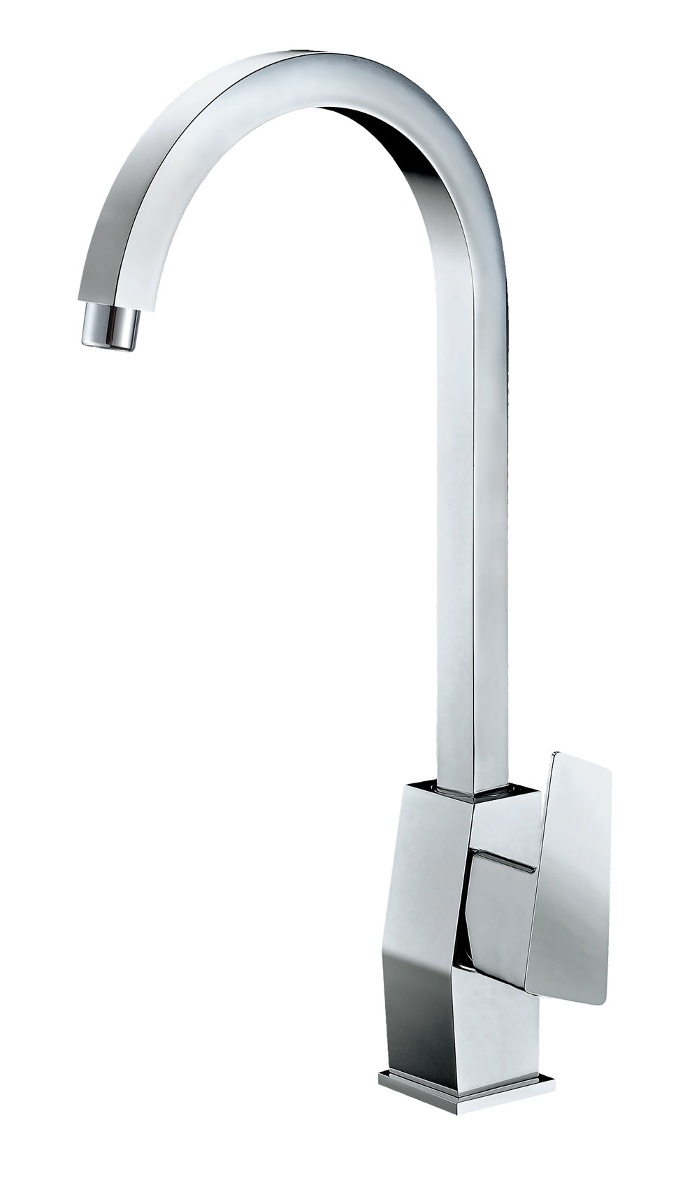 ALFI brand AB3470 Gooseneck Single Hole Bathroom Faucet