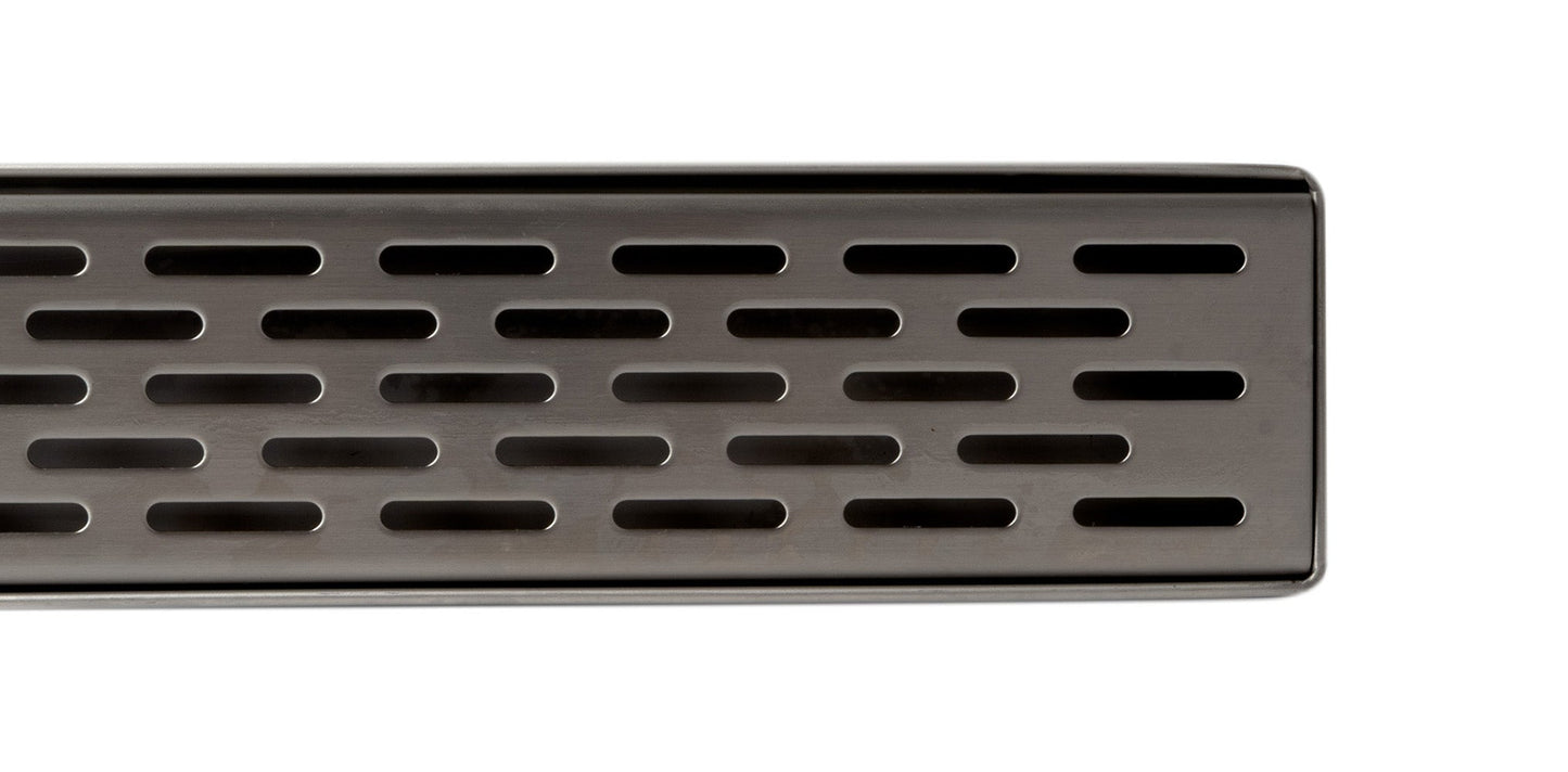 ALFI brand ABLD47C Linear Shower Drain with Groove Holes