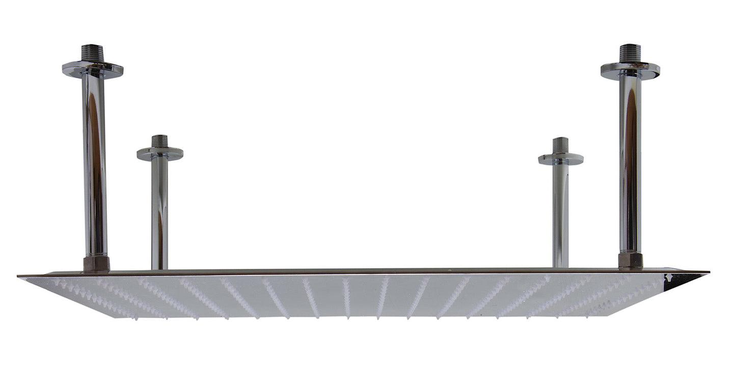 ALFI brand RAIN24S 24" Square Ultra-Thin Rain Shower Head