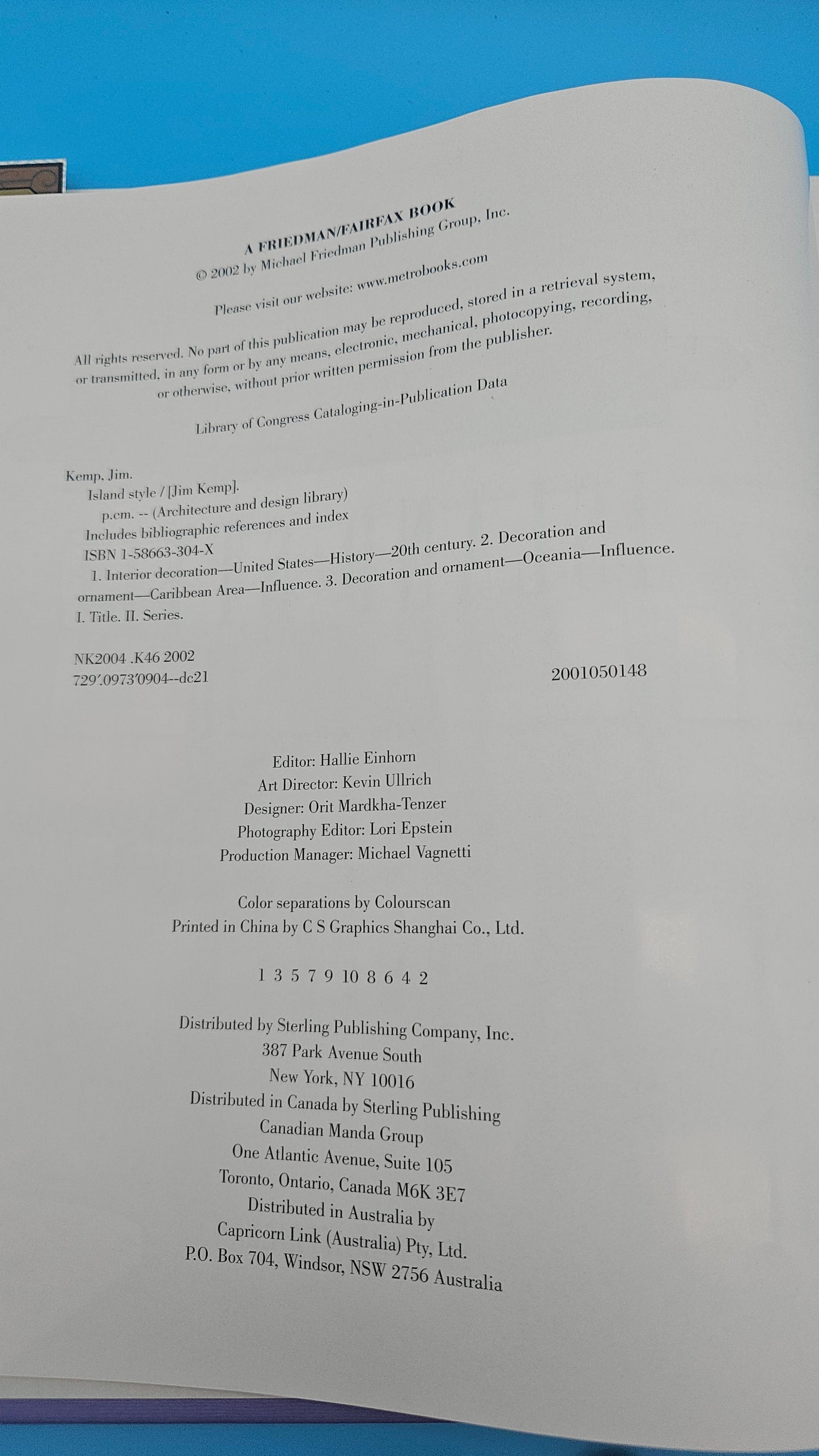 Island Style – Architecture & Design Library by Jim Kemp (2002, Hardcover)