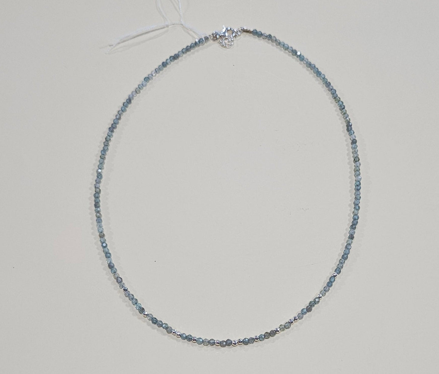 Natural Gemstone Necklace – 9 Colors, 6.7" Diameter – Customizable with a Pendant