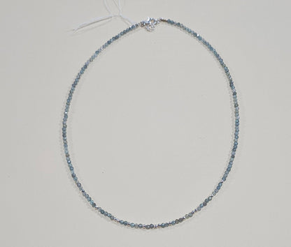 Natural Gemstone Necklace – 9 Colors, 6.7" Diameter – Customizable with a Pendant