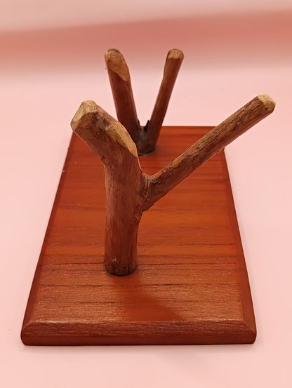 Rustic Wood Display Piece – Vintage Style