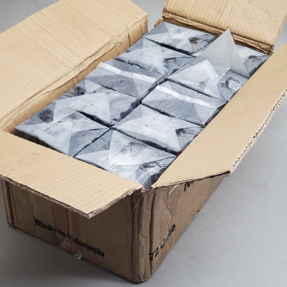 NARGILE (72 Cubes) Coconut Charcoal Briquettes 10 KG (22 Pounds)