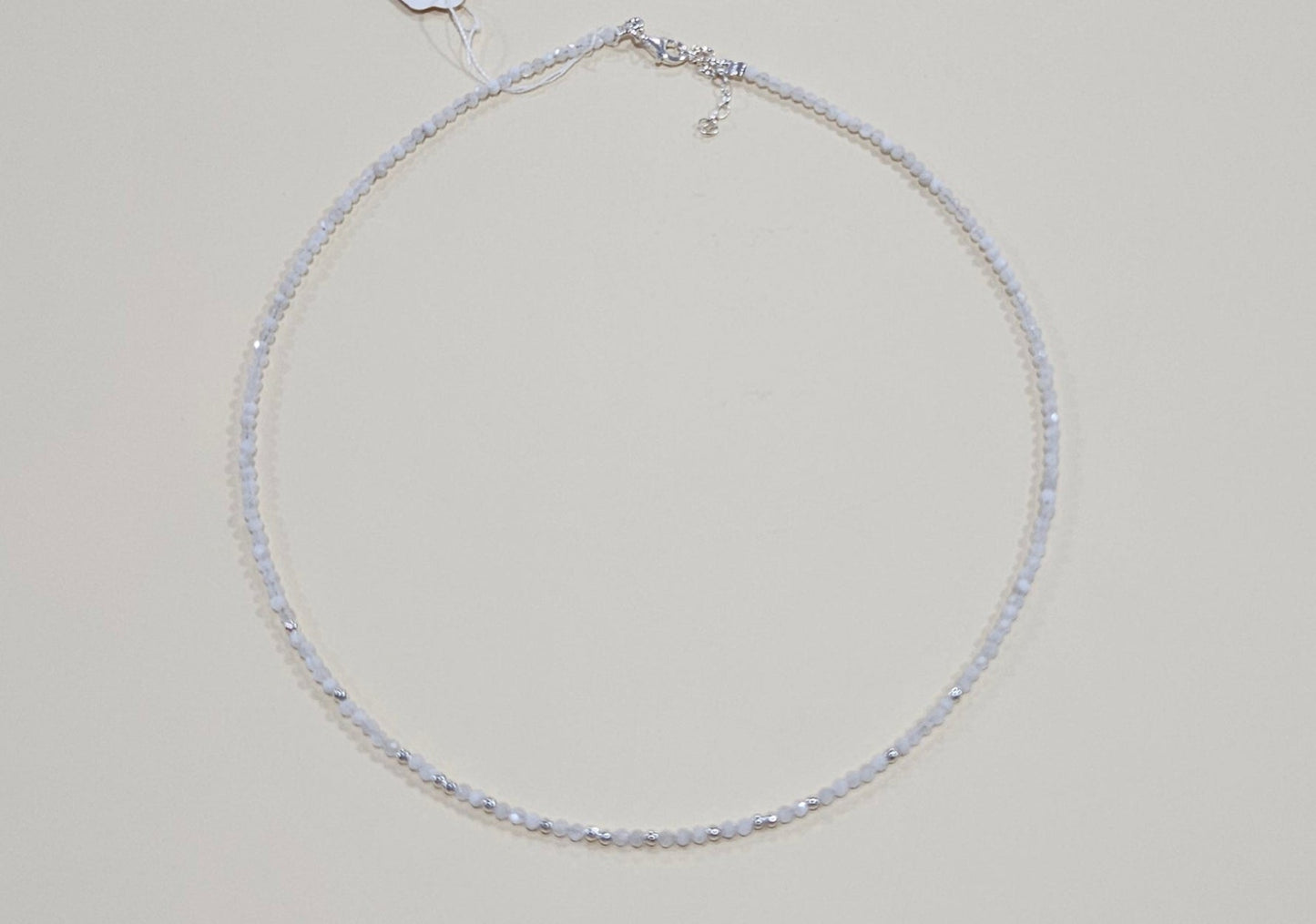 Natural Gemstone Necklace – 9 Colors, 6.7" Diameter – Customizable with a Pendant