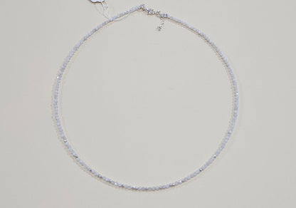 Natural Gemstone Necklace – 9 Colors, 6.7" Diameter – Customizable with a Pendant