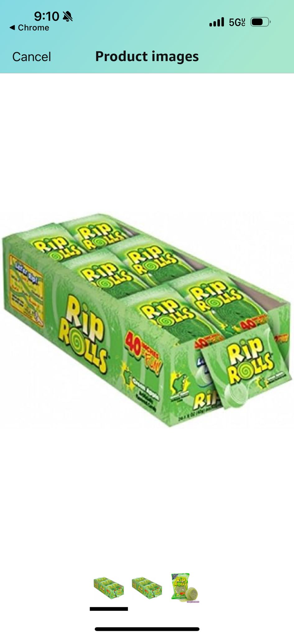 RIP ROLLS Sour Apple  24 PACK