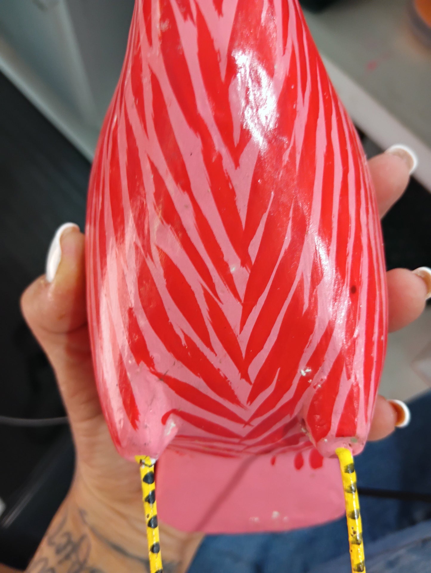 Pink Flamingo Bird Sculptures – Coastal Home Decor