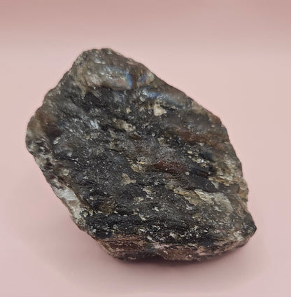 Madagascar Labradorite Rough 270g – Natural Raw Crystal with Subtle Flash, Unique Healing Stone, Collector’s Mineral Specimen